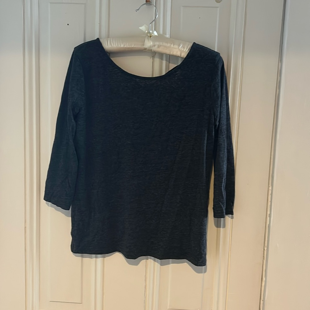 J. Crew bow back casual top